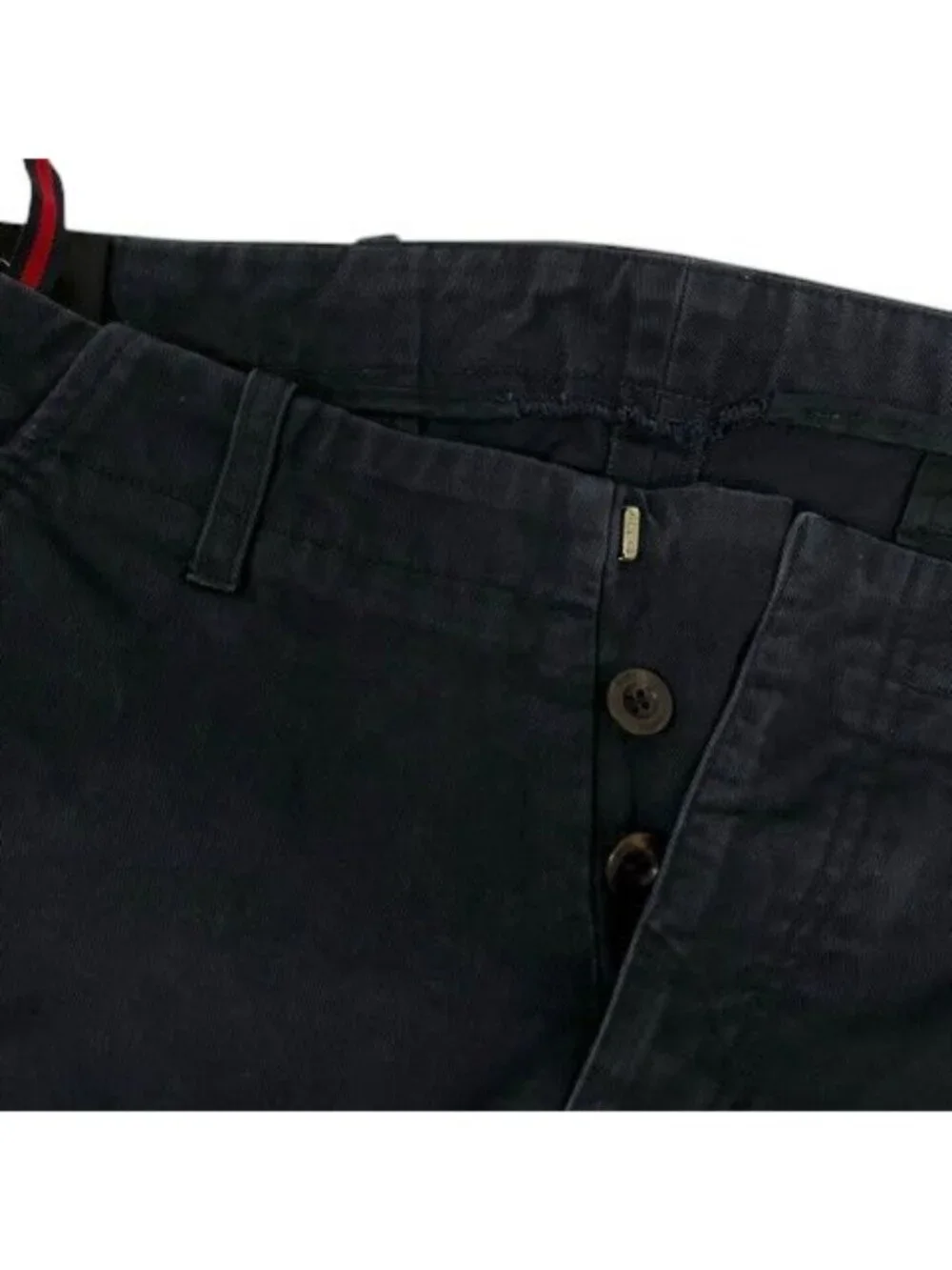 Gucci Shorts Cotton Logo Navy 44
